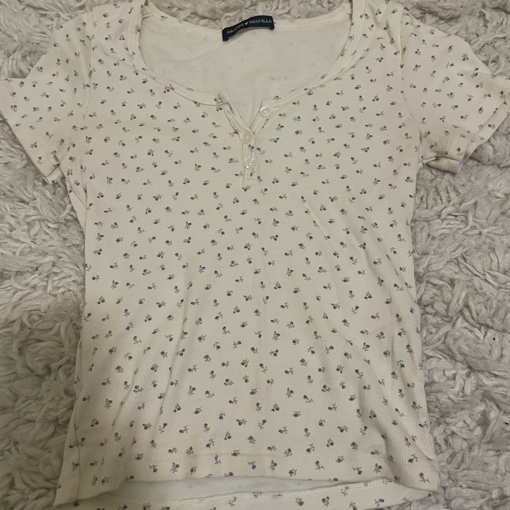 floral print brandy tee